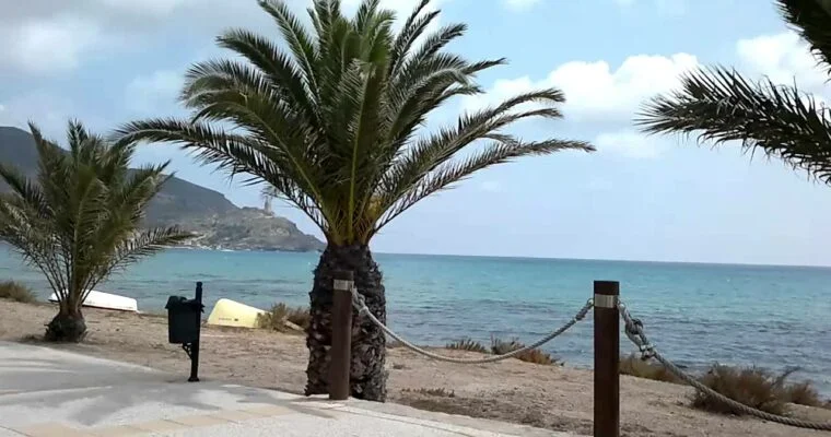Playa de La Azohía en Cartagena