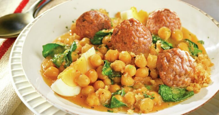Potaje de Garbanzos con Albóndigas: una receta tradicional y sabrosa