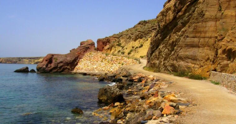 Calas de Bolnuevo en Mazarrón
